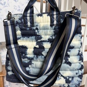 THINK ROYLN Black Quilted Tote